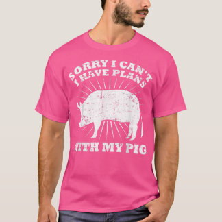 Pig Farm Pig Breeder Piglet Farmers Pigs T-Shirt