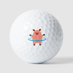 Pig Hula Hoop Golfball