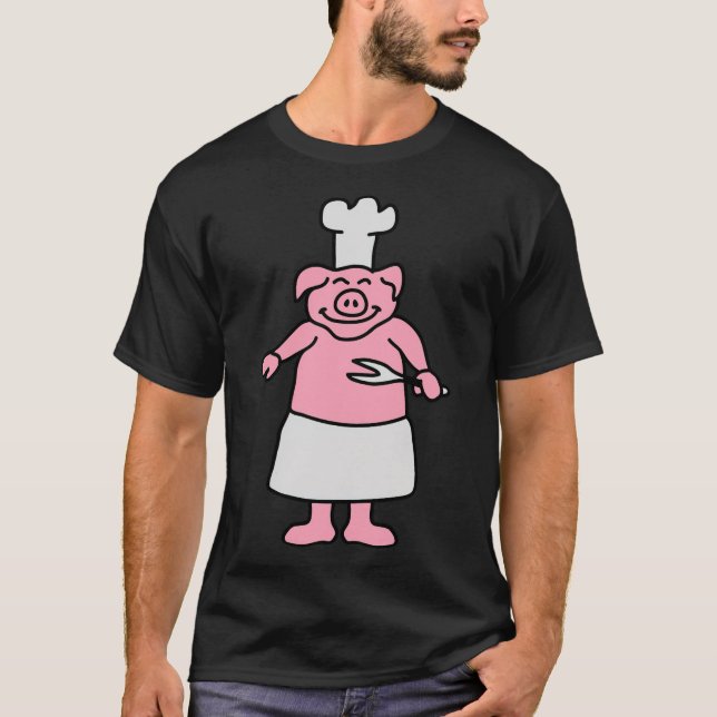 Pig Koch Geburtstagsjunge aaaaaa T-Shirt (Vorderseite)