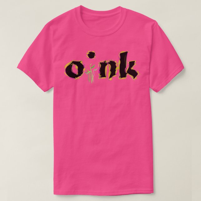 Pig Lover gibt Pig Sound Design T-Shirt (Design vorne)