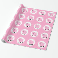 Pig Out Es ist ein Party kleine rosa Piggy Geburts