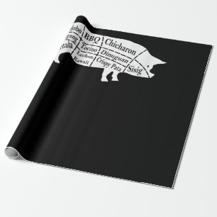 Pig Parts Food GRILLEN Pinoy Adobo Liebhaber Gesch Geschenkpapier