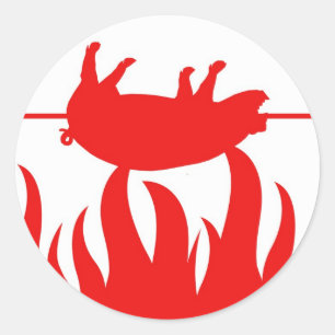 Pig Roast GRILLEN Sticker