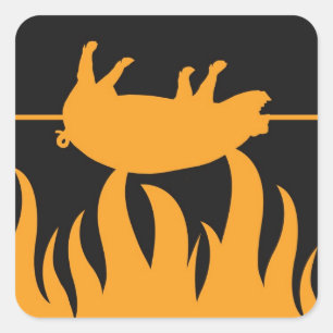 Pig Roast GRILLEN Sticker