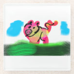 Pig spring  glasuntersetzer<br><div class="desc">Pig spring</div>