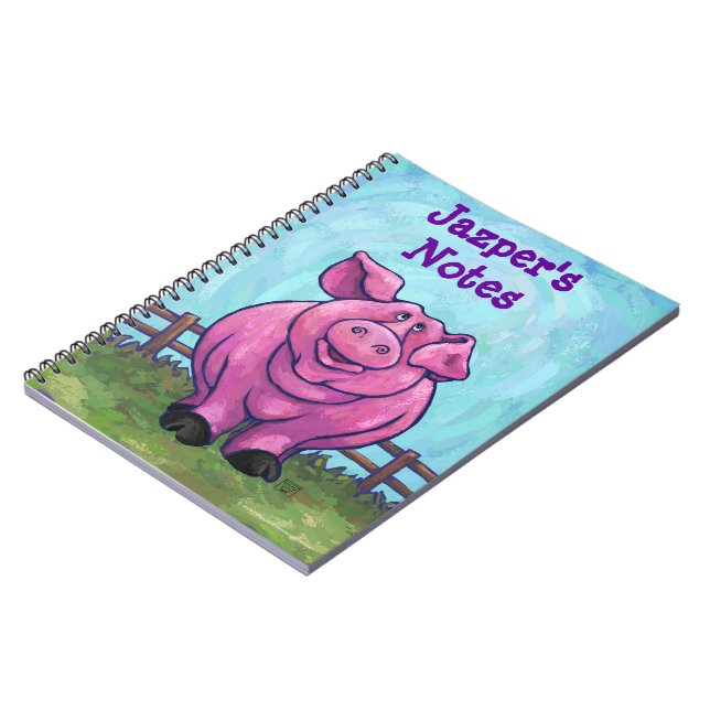 Pig Stationery Notizblock (Linke Seite)