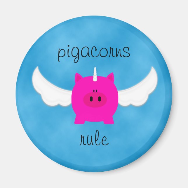 Pigacorn-Regel Magnet (Vorne)