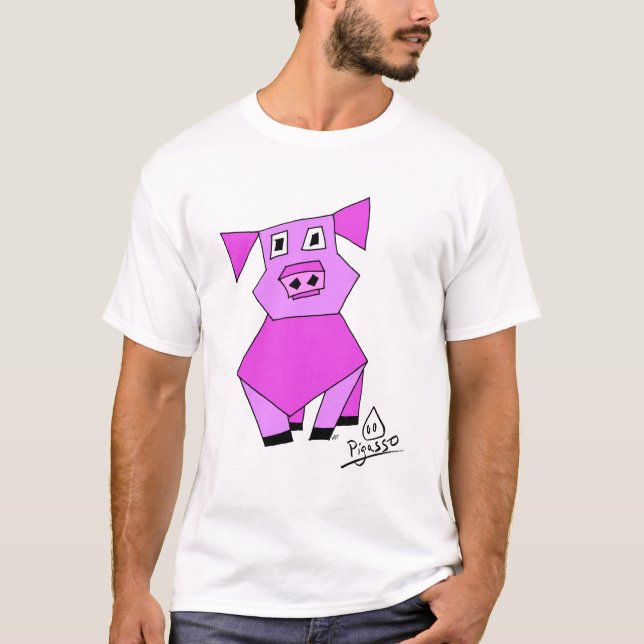 Pigasso: Der Schwein-T - Shirt (Vorderseite)