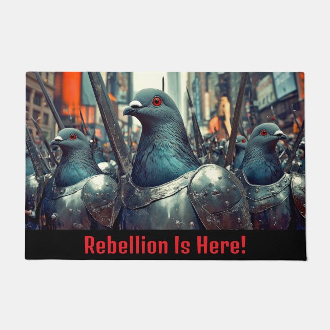 Pigeon Army Fußmatte (Vorderseite)