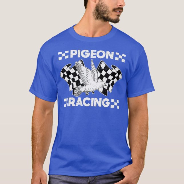 Pigeon Breeder Gift Pigeon Racing Taube T-Shirt (Vorderseite)