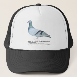 Pigeon by NuancesdePigeon T-shirts Truckerkappe