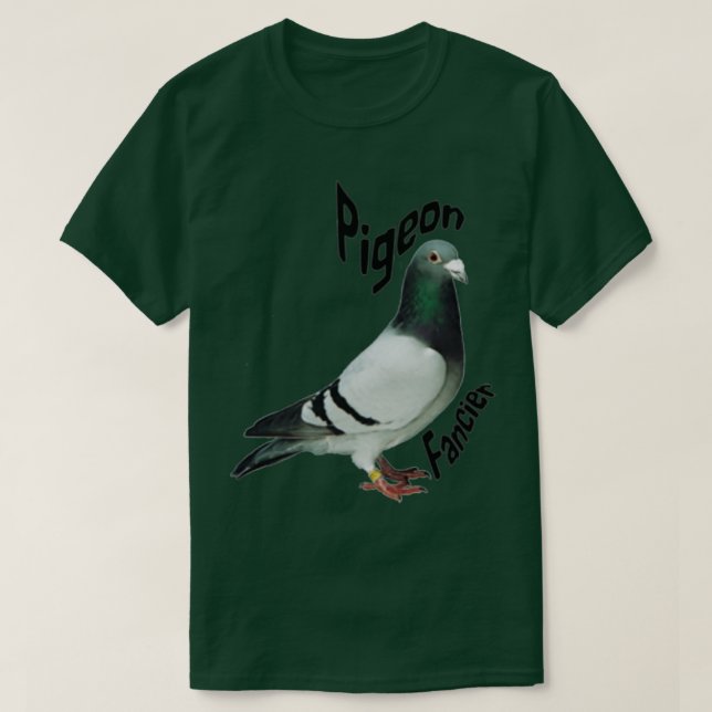 Pigeon Fancier Art Gifts T-Shirt (Design vorne)