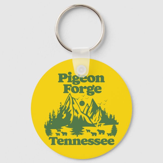 Pigeon Forge Tennessee Schlüsselanhänger (Vorderseite)