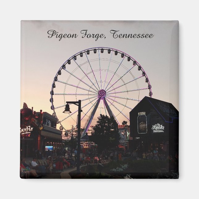 Pigeon Forge Tennessee - The Island Magnet  (Devant)