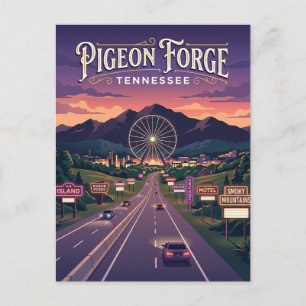 Pigeon Forge USA Postkarte