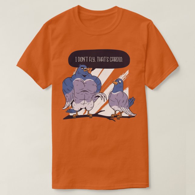 PIGEON FUNNY T-Shirt (Design vorne)
