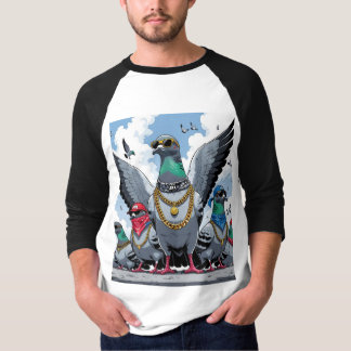 Pigeon Hood 3 T-Shirt