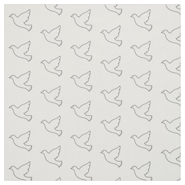 Pigeon Icon Stoff (Muster)