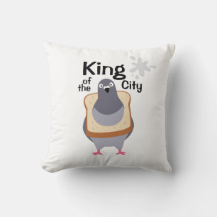 Pigeon - König der Stadt Kissen