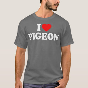 Pigeon Liebe Herz Retro Funny Gift T-Shirt