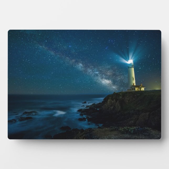 Pigeon Point Light Station, Ca Fotoplatte (Vorderseite)