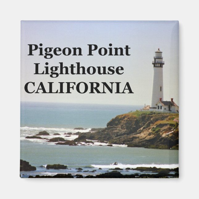 Pigeon Point Lighthouse, California Magnet (Devant)