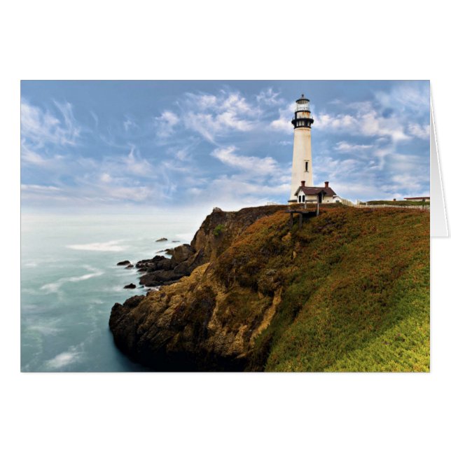 Pigeon Point Lighthouse | Kalifornien (Vorderseite (Horizontal))