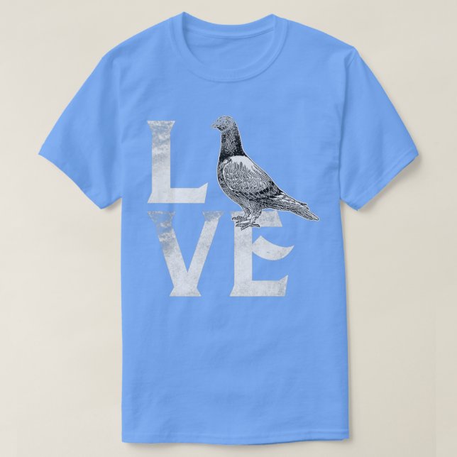 Pigeon Post Liebe 2 T-Shirt (Design vorne)