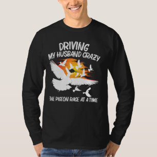 Pigeon Racing for Women Oma Homing Tauben T-Shirt