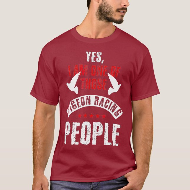 Pigeon Racing Pigeons Bird Lover Birds Doves T-Shirt (Vorderseite)