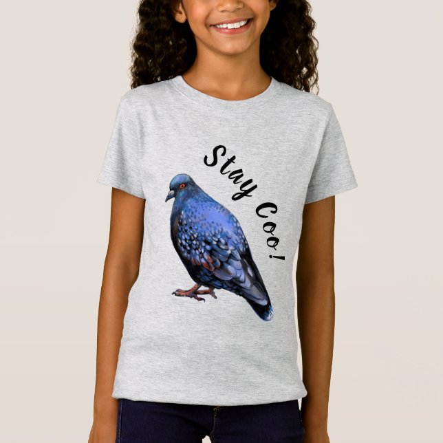 Pigeon, reste coo ! T-shirts (Devant)