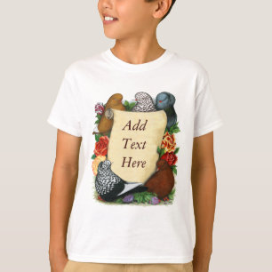 Pigeon Scroll T-Shirt