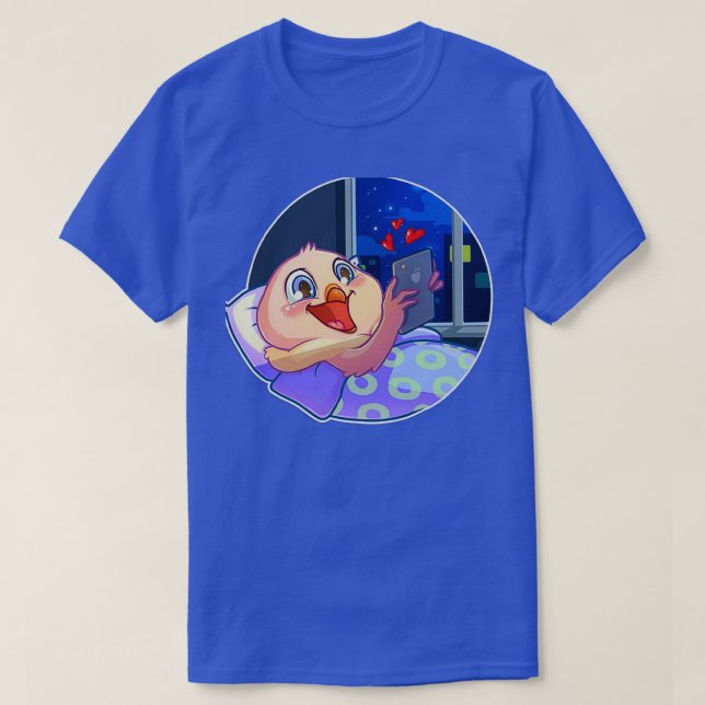 Pigeon Sleeping T-Shirt (Design vorne)