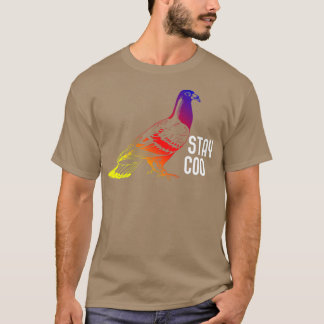 Pigeon Stay Coo Breeder Pigeon Racing Gift T-Shirt