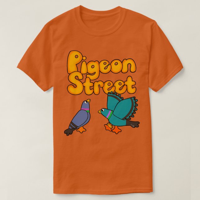 Pigeon Street T-Shirt (Design vorne)
