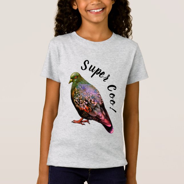 Pigeon, super coo ! T-shirts (Devant)