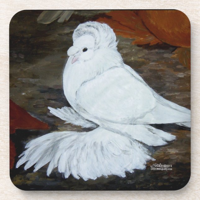 Pigeon Untersetzer (Vorderseite)