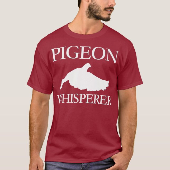 Pigeon Whisperer Animals Dovecote Race Breeding T-Shirt (Vorderseite)