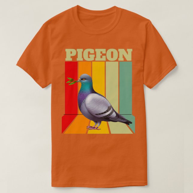 Pigeon Whisperer Eigentümer Lover Gifts Pigeon Lie T-Shirt (Design vorne)