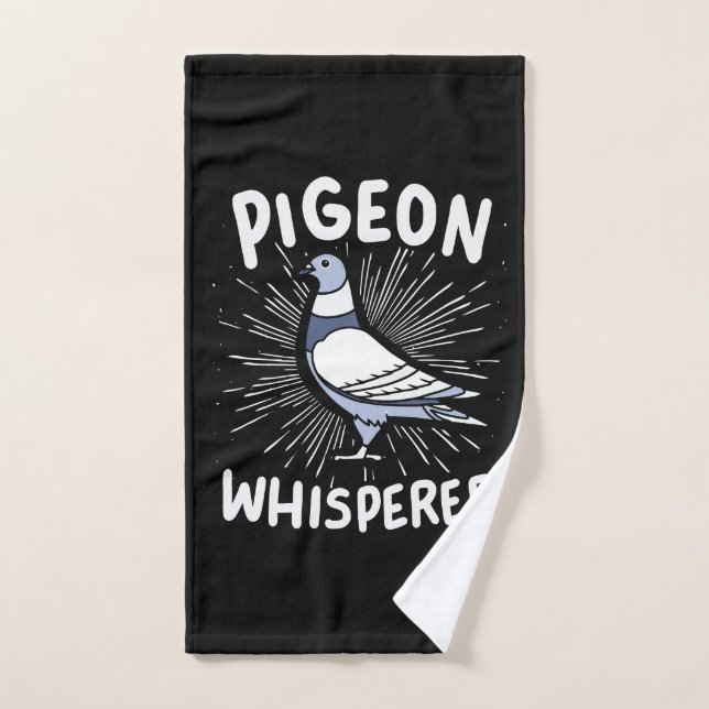 Pigeon Whisperer Handtuch (Handtuch)