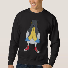 Pigeon with Shoes Sweatshirt
