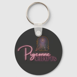 Pigeonne Crafts Logo v2 – Keychain Schlüsselanhänger