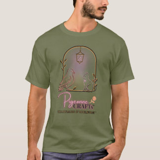 Pigeonne Crafts – Voll-Logo-T-Shirt T-Shirt