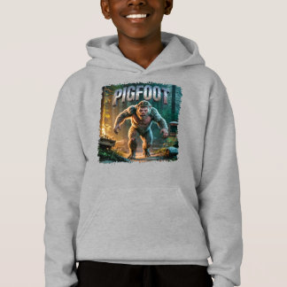 Pigfoot Fotocombo Creature Funny Hoodie