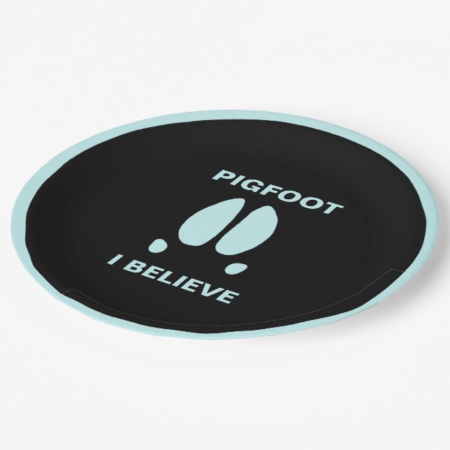 Pigfoot - Ich glaube Pappteller (Schrägansicht)