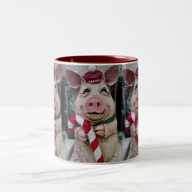 ***PIGGIE CÉLÈBRE LES VACANCES** MUG (Centre)