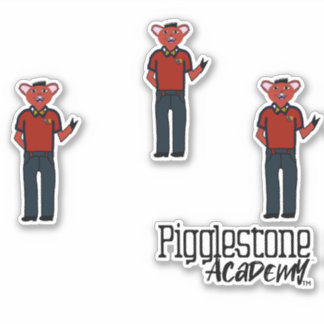 Pigglestone Academy Class Pig 5 Sticker