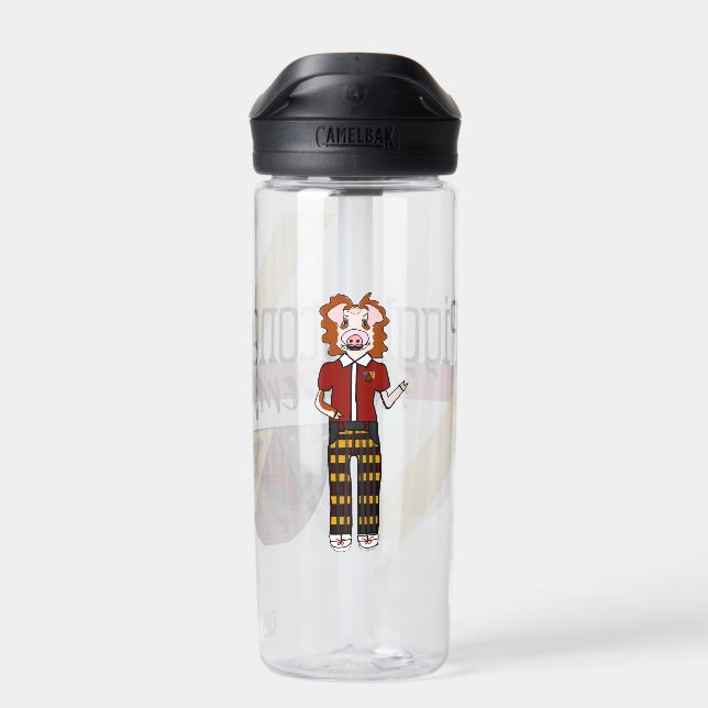 Pigglestone Academy Water Bottle 4 Trinkflasche (Rückseite)