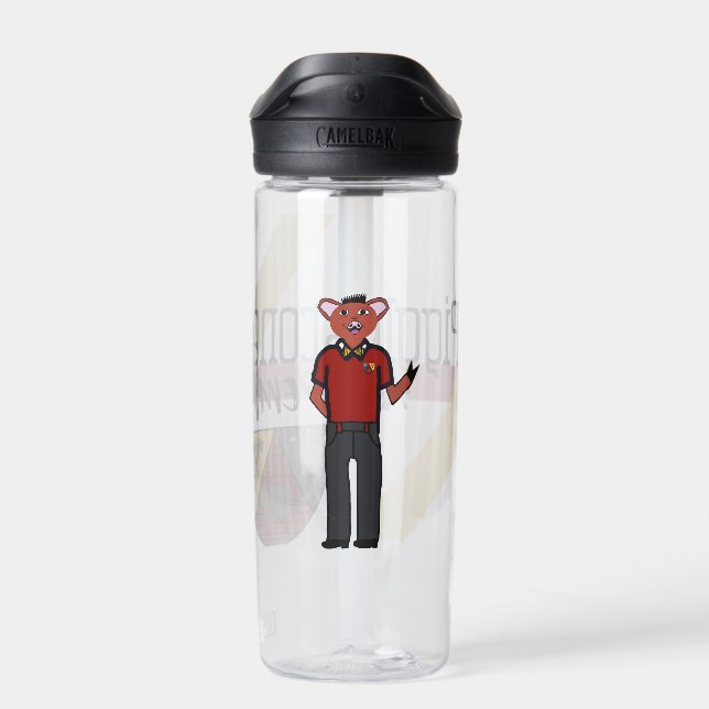 Pigglestone Academy Water Bottle 5 Trinkflasche (Rückseite)