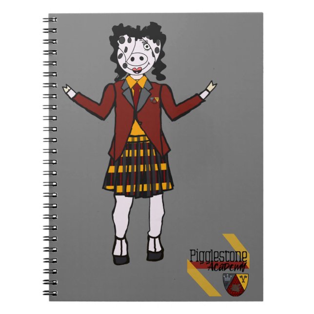 Pigglestone-Notebook 1 Notizblock (Vorderseite)